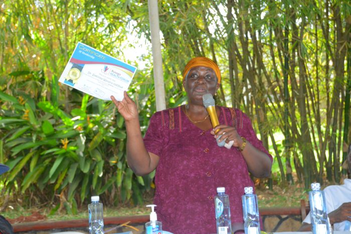 Former Vice President Dr. Speciosa Advocates for Professional Growth and Support to Busoga Health Workers.