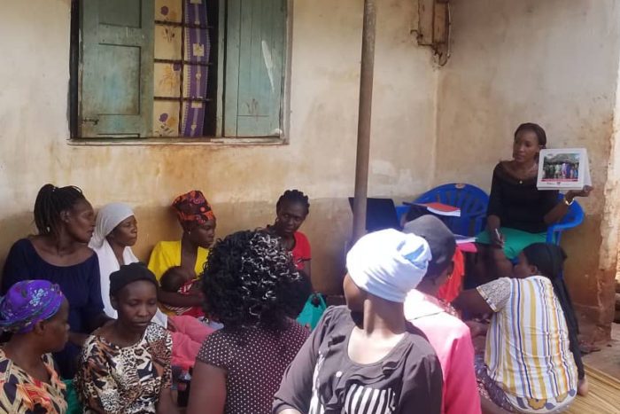 How we are using already existing community groups to share family planning information in Jinja and Iganga